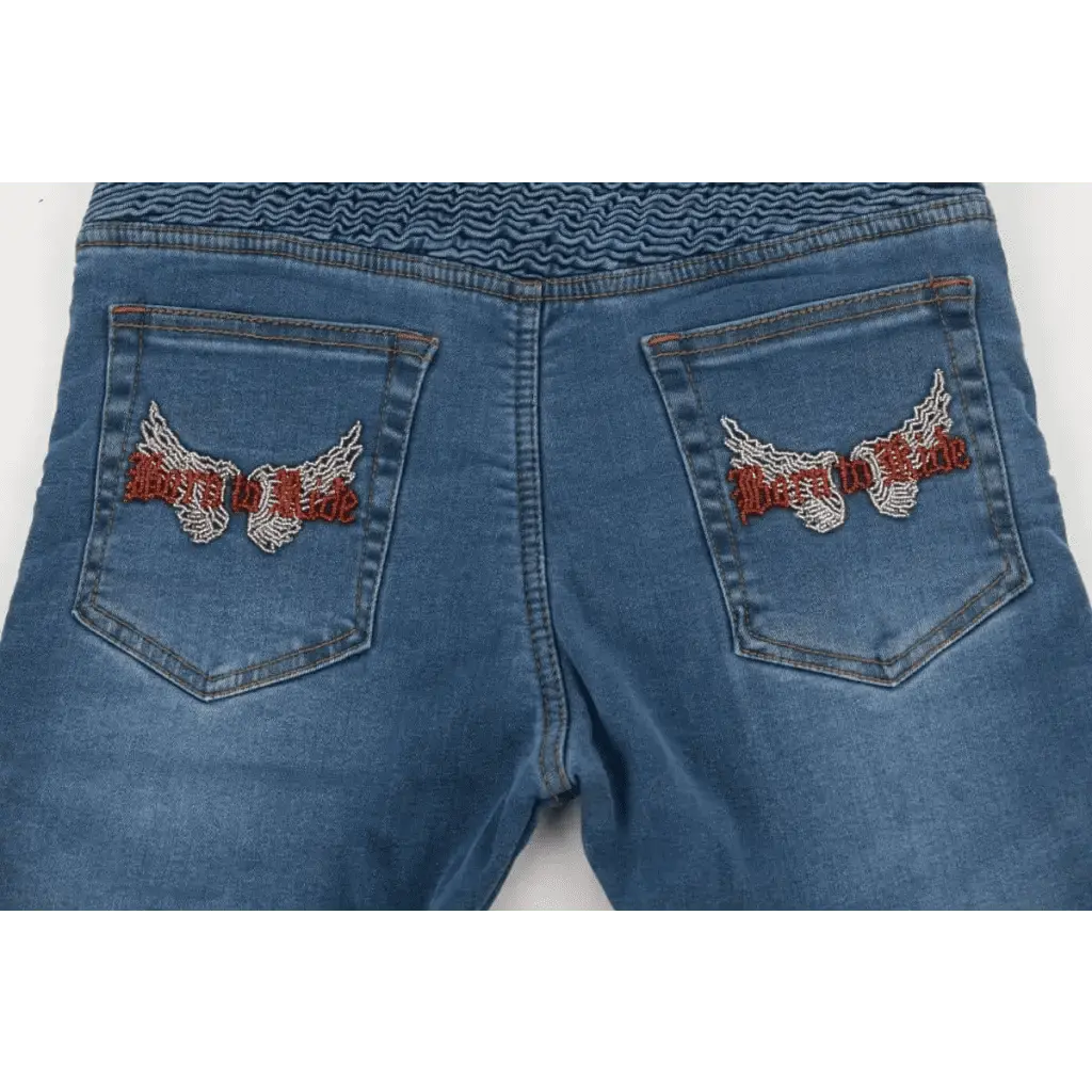 Women Biker Designer Aramid Lined Jeans with Knee & Hip Protectors