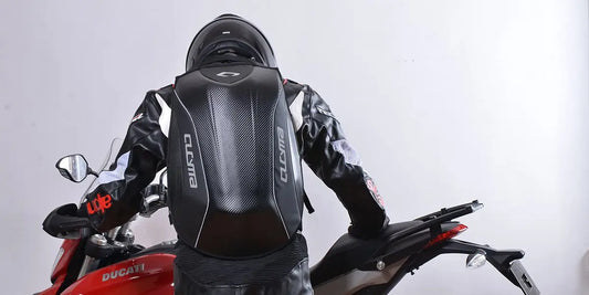 Biker Motorcycle Backpack, Laptop, & Helmet Carrier