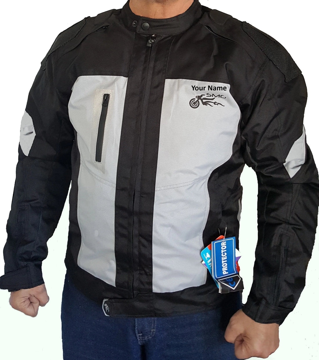 FREE-SHIPPING! SMG Four Season Jacket in Black/Grey OR Black/ HiViz Green