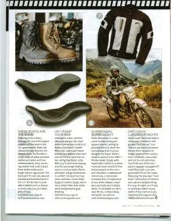 Thanks Rider Magazine!