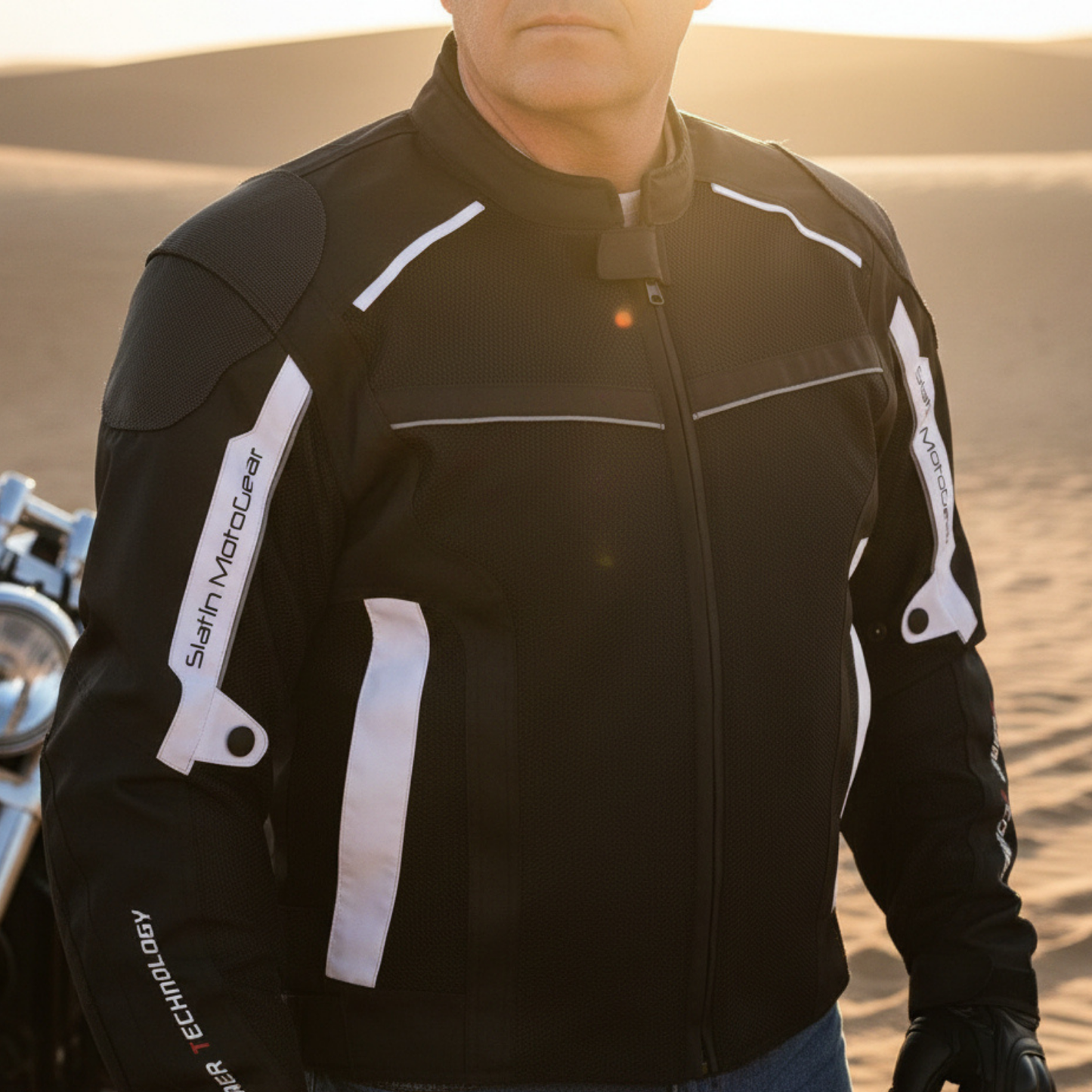 Chaquetas de malla de súper tela