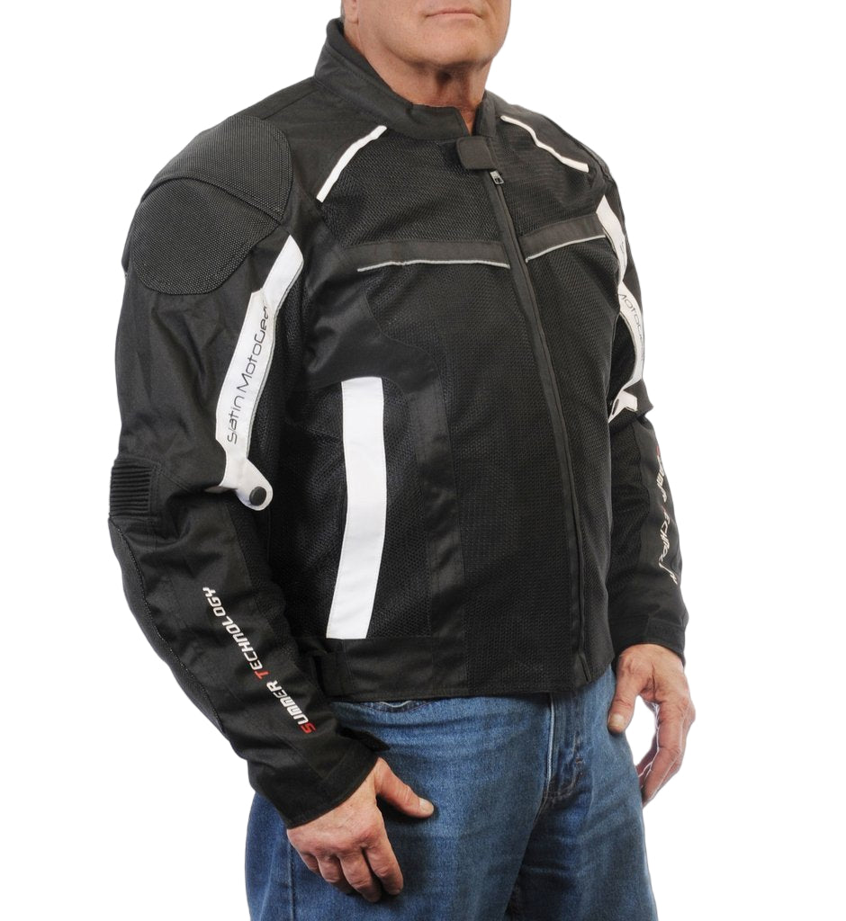 Slatin MotorGear Mesh Jacket, always in style & premium features at low prices
