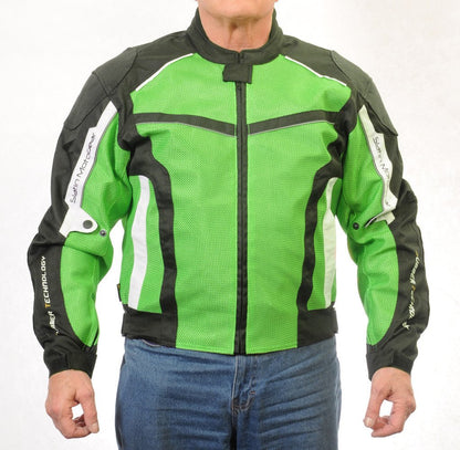 COOL MESH! Super Fabric HIVIZ GREEN Jackets